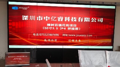 12塊55寸拼接屏助力江西樟樹百?；ㄔ沸^(qū)安全防范